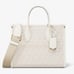 Michael Kors Mirella Small Signature Logo Crossbody Bag Light Cream Multi NWT