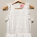 Kate Spade | Eyelet Lace Mini Dress Fresh White | Size 8