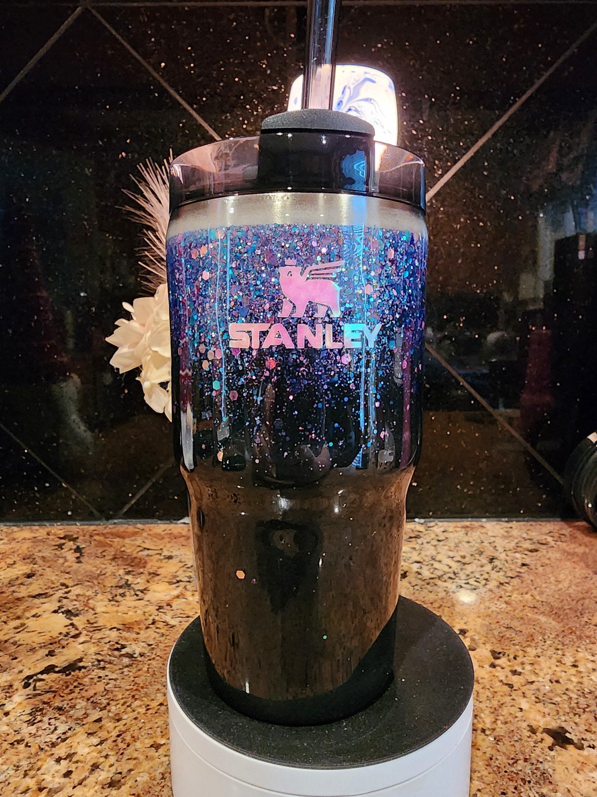 20oz Waterfall Glitter Stanley