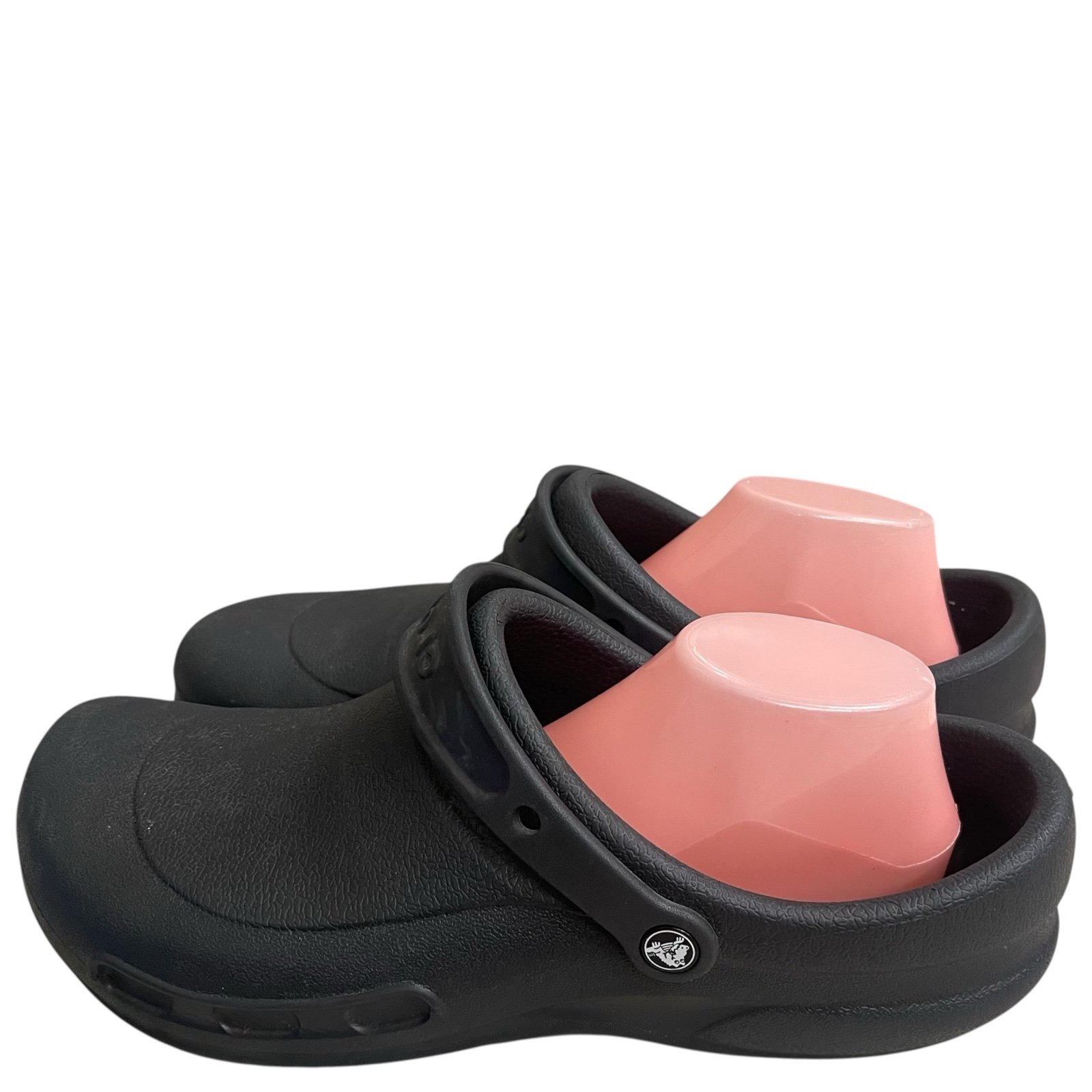 Men’s CROCS ADULT BISTRO CLOG SLIP ON WORK CROCS ~ NURSE CHEF ~ BLACK ~ SIZE 14