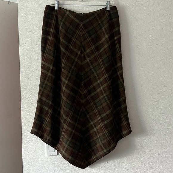 Lauren Ralph Lauren Western Wool Midi Skirt