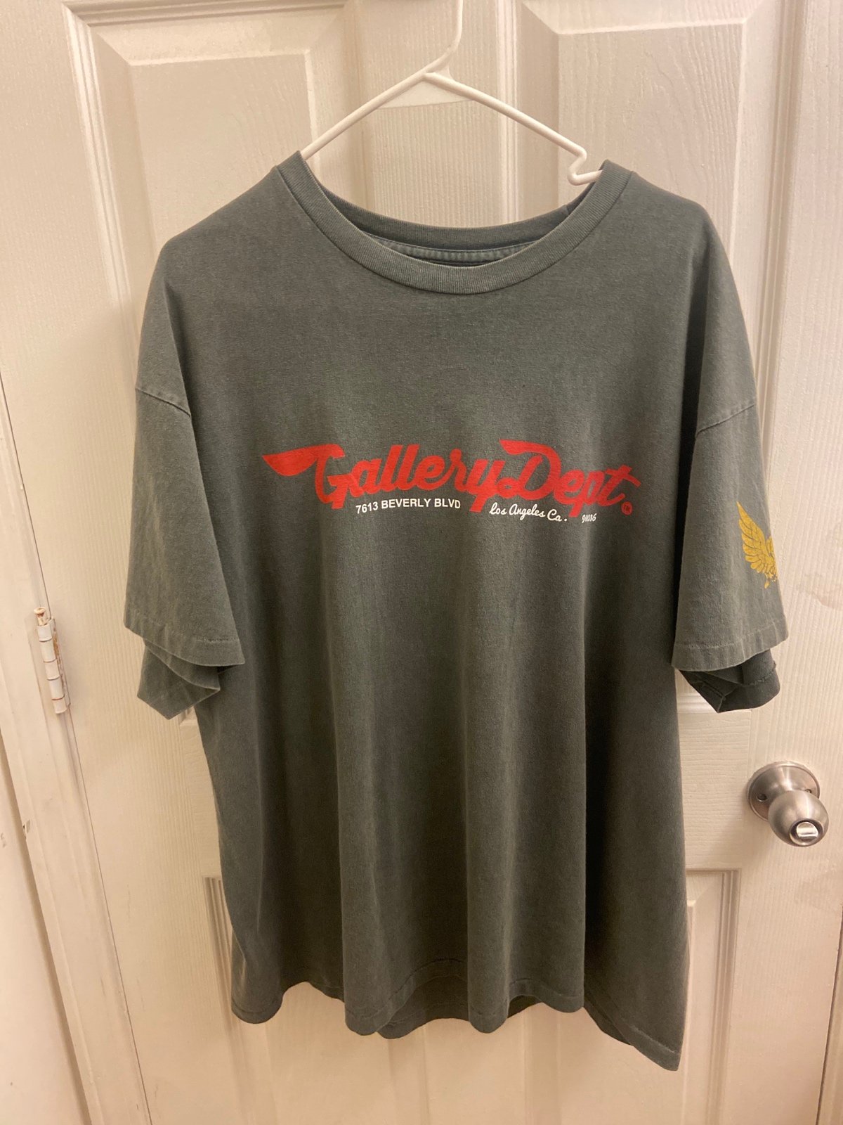 Gallery dept black mechanic t shirt