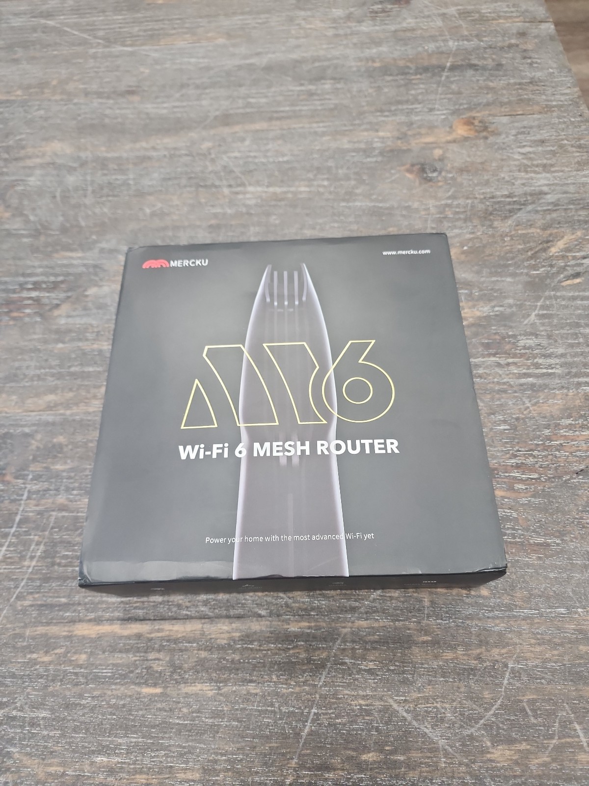 Mercku M6 Wi-Fi 6 Router for Wireless Internet Mesh Wi-Fi System