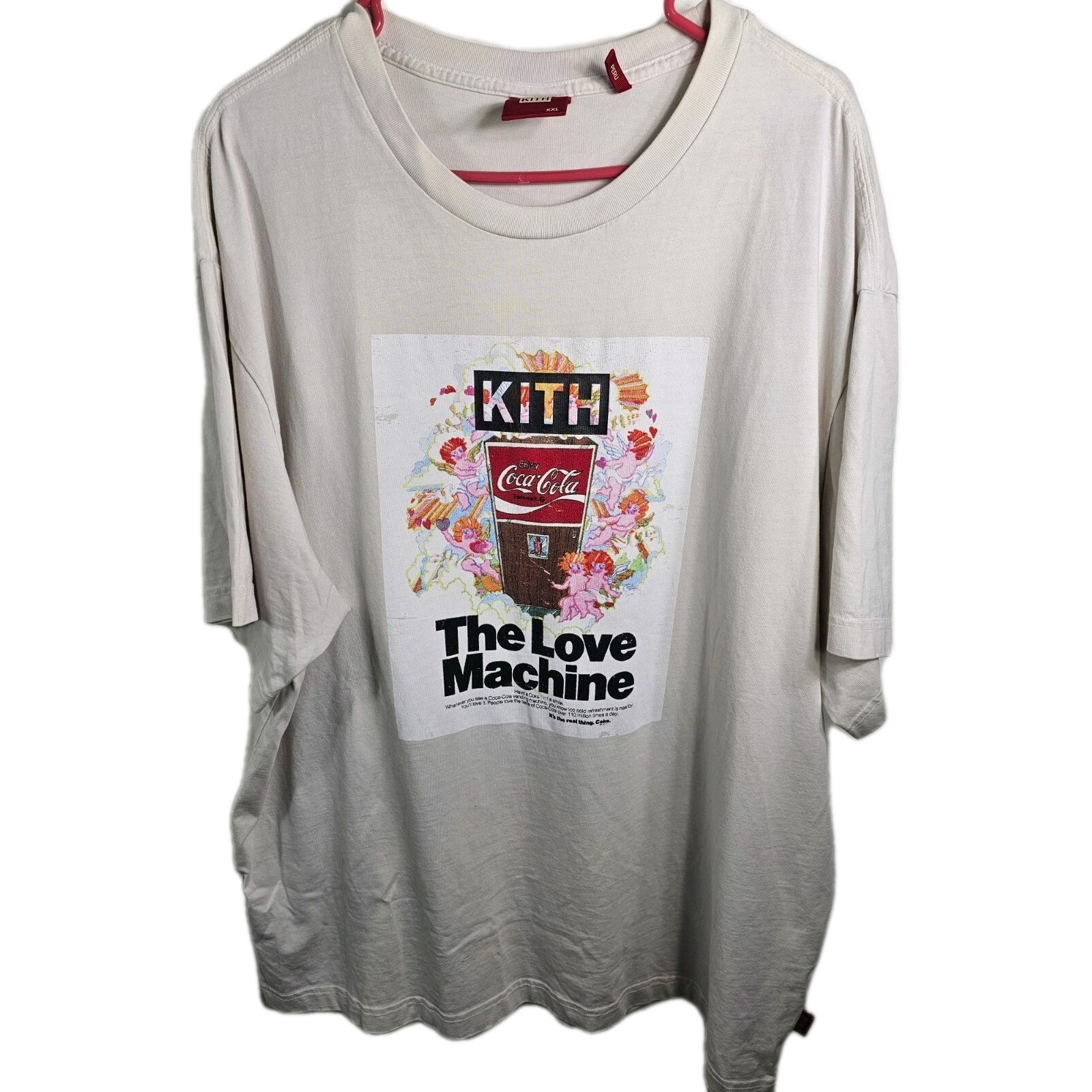 Kith X Coca Cola The Love Machine Graphic T-Shirt Men's Size 2XL