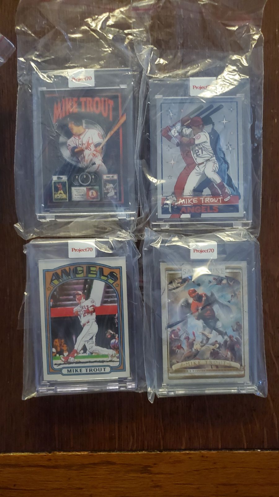 2021 Topps Project70 Mike Trout LA Angels- You pick 2! Invest!!