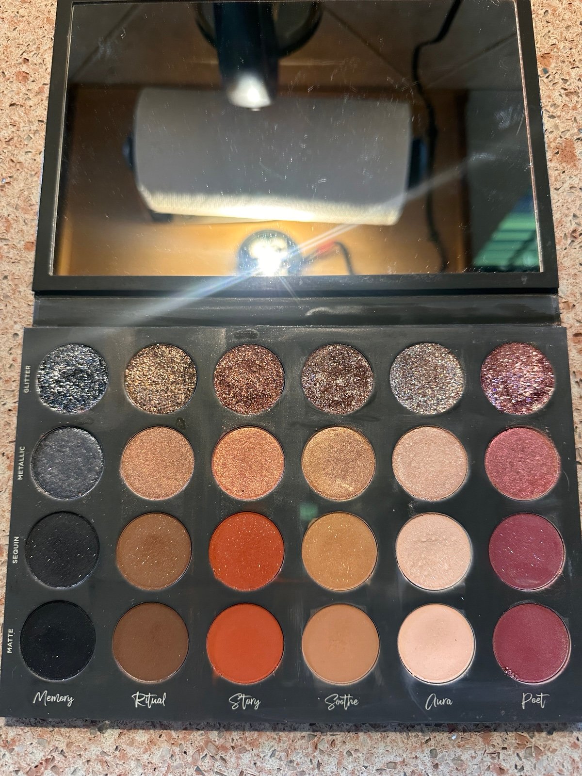 Tati Beauty eyeshadow palette vol 1 good condition