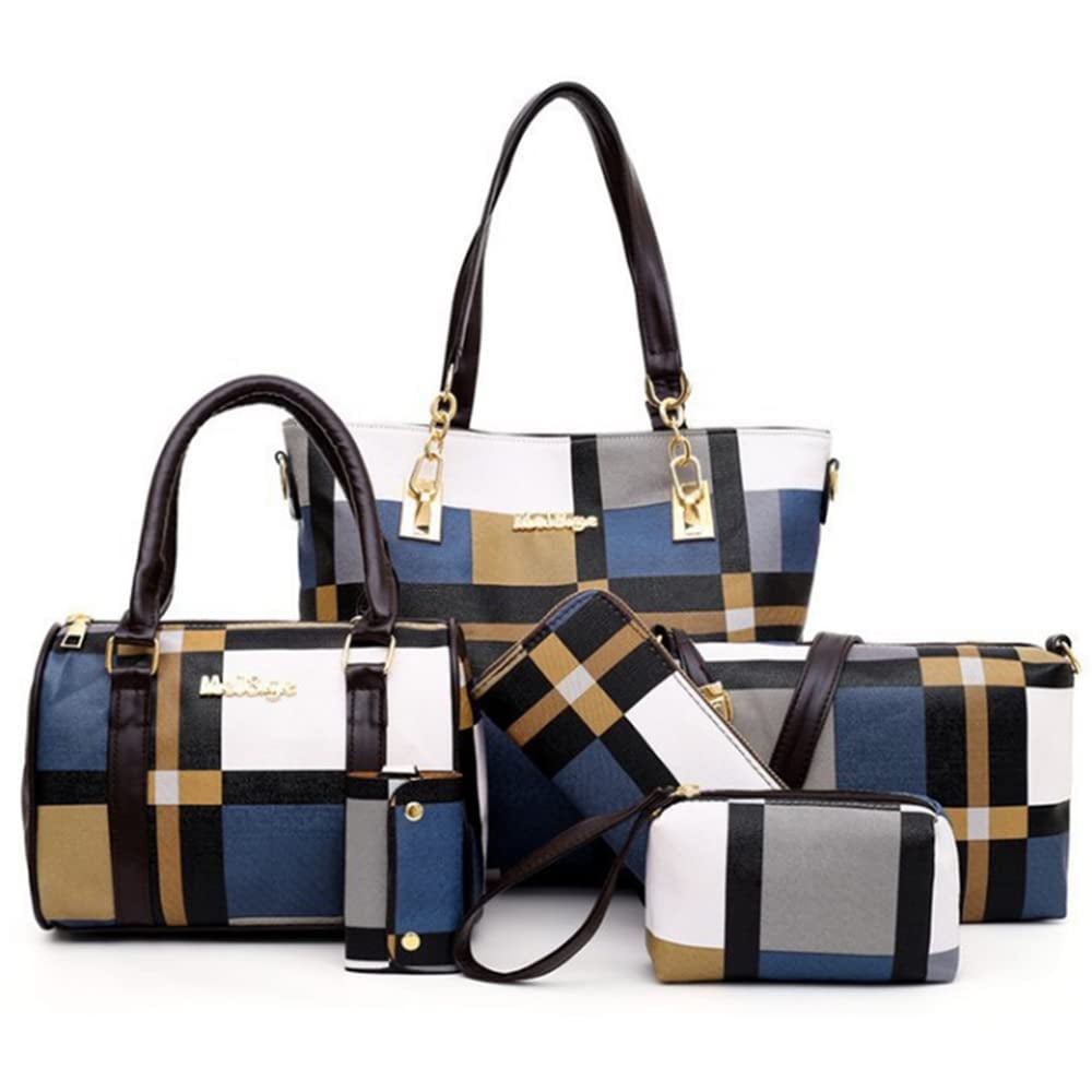 Stylish Pcs Totes Purses And Handbags Combo For Pu Textured Strap Bags Satchel
