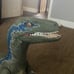 Jurassic World Super Colossal Velociraptor Blue