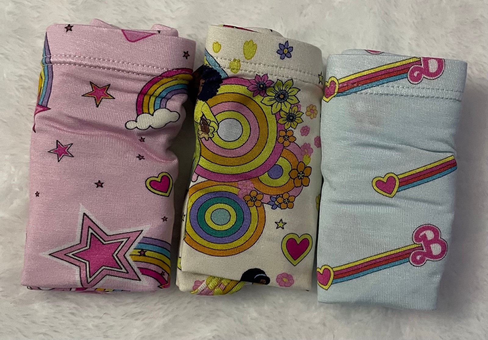 Posh Peanut Groovy Barbie & Friends Girls’ Brief Set Small 6T-7Y