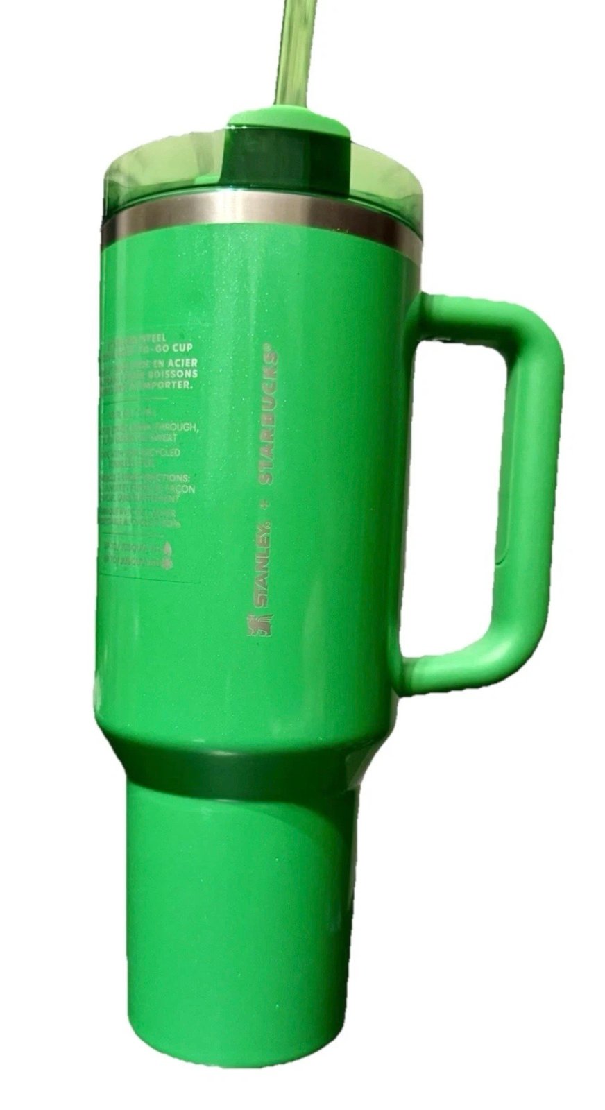 Stanley X Starbucks Summer 2025 Limited Edition Pearl Green 40oz Tumbler