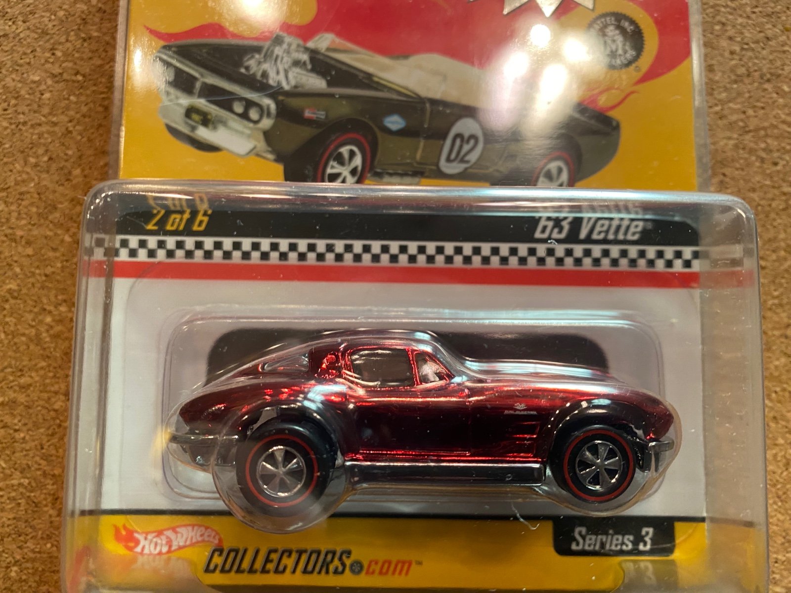 Hot Wheels RLC Neo Classics Series ‘63 Vette Stingray Vintage 2003 New 1:64