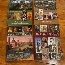 Exploring World History Homeschool Curriculum Notgrasss textbooks+student reveiw
