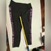 Bream new torrid active black and purple capri workout leggings size 0