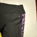 Bream new torrid active black and purple capri workout leggings size 0
