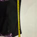 Bream new torrid active black and purple capri workout leggings size 0