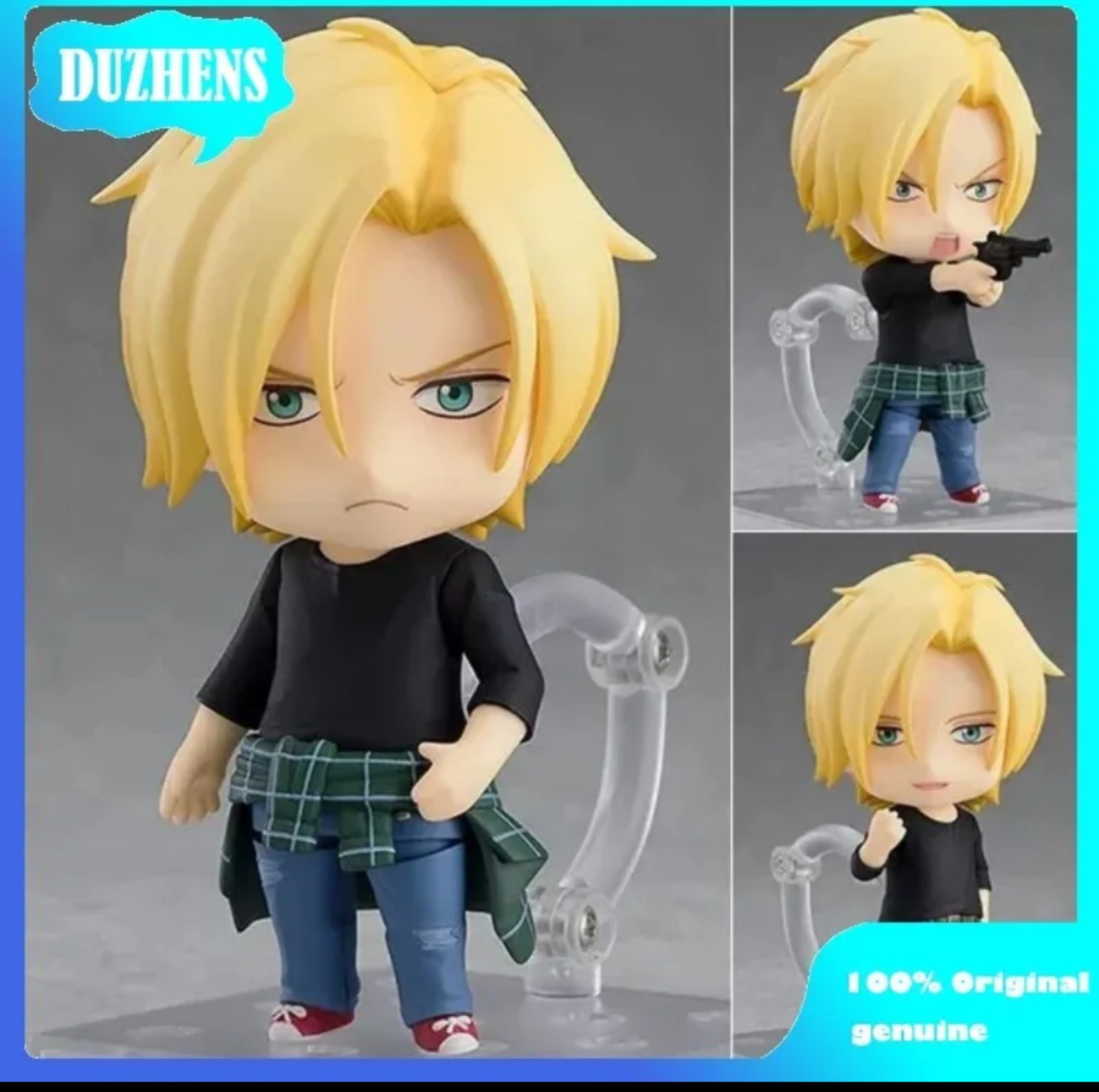 ash lynx nendoroid banana fish. Like new. Manga anime figure