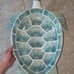 XLARGE Better Homes & Gardens Melamine 3D Beach SEA TURTLE 22 x 14 Serving Bowl