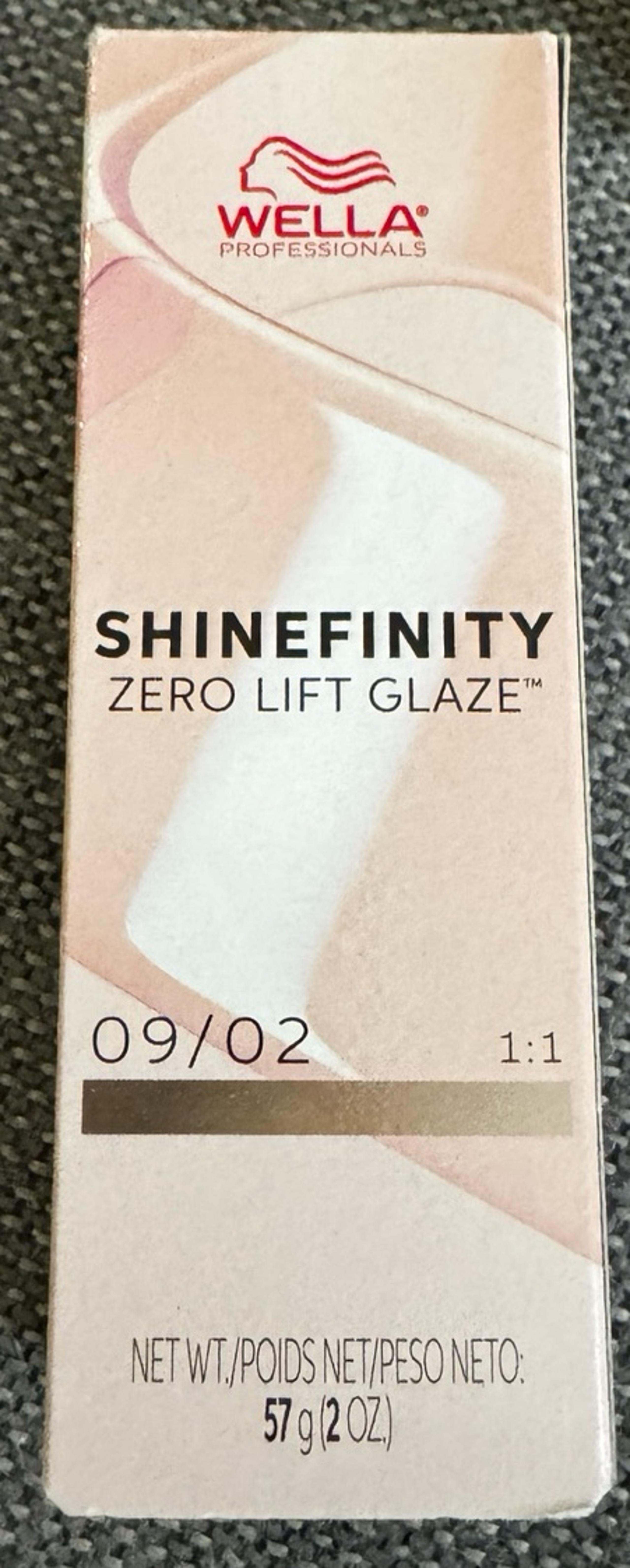 Wella Shinefinity Zero Lift Glaze - 09/02 - Very Light Blonde Natural Matte