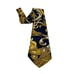 Hermes Silk Mors et Filets Print Scarf with Blanc Matt Overlay Twill Men’s Tie
