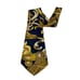 Hermes Silk Mors et Filets Print Scarf with Blanc Matt Overlay Twill Men’s Tie