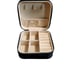 Handmade Genuine Leather Tolled Jewelry Travel Box