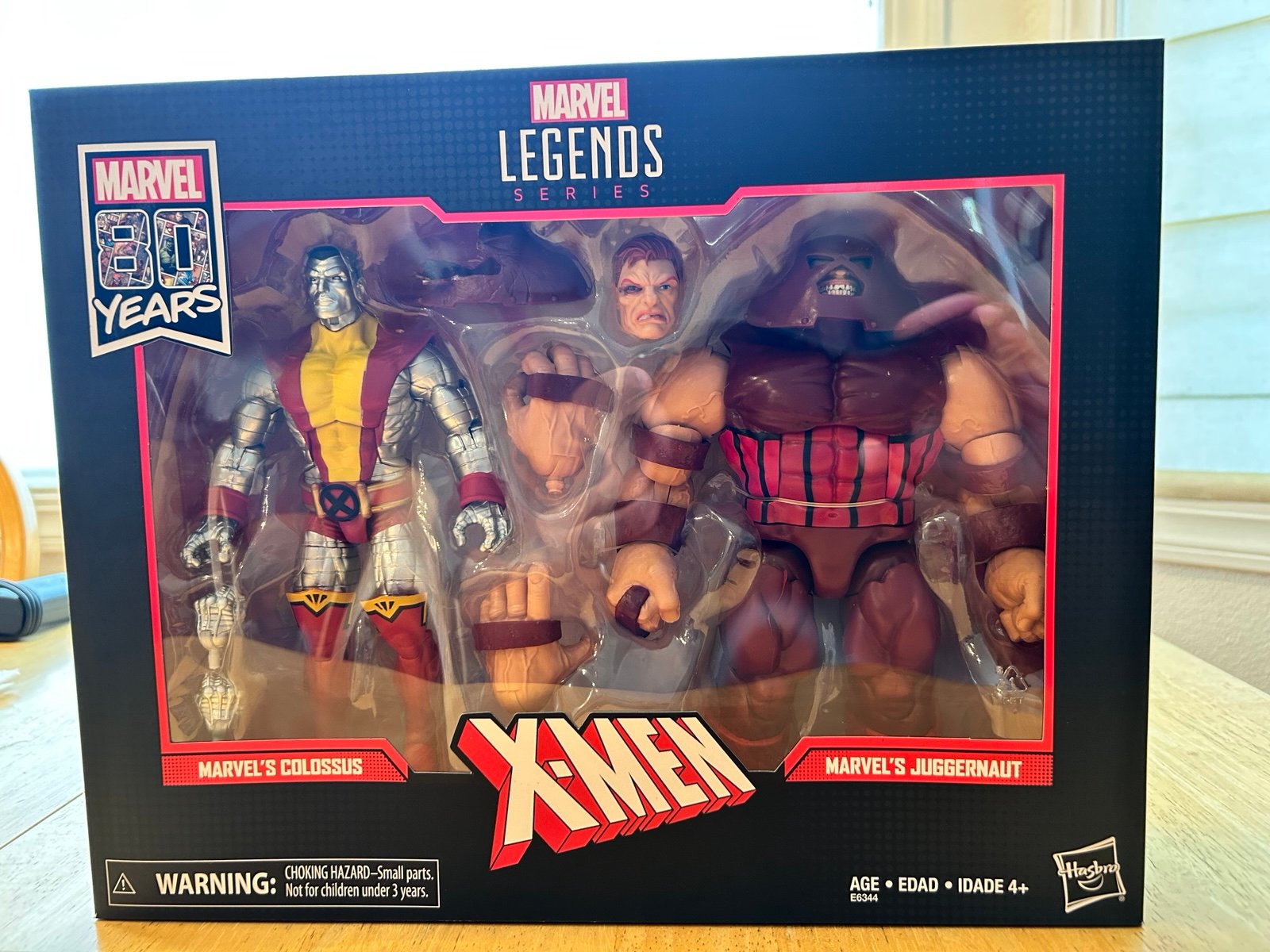 Marvel Legends 80th Anniversary Colossus vs Juggernaut with Battle