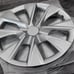 15 8 Spoke Hubcaps 4 Wheel Covers silver fits 2014-2019 Toyota Corolla L / LE E