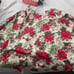Hell Bunny Christmas Skirt, sixe XL, extra button still on skirt!
