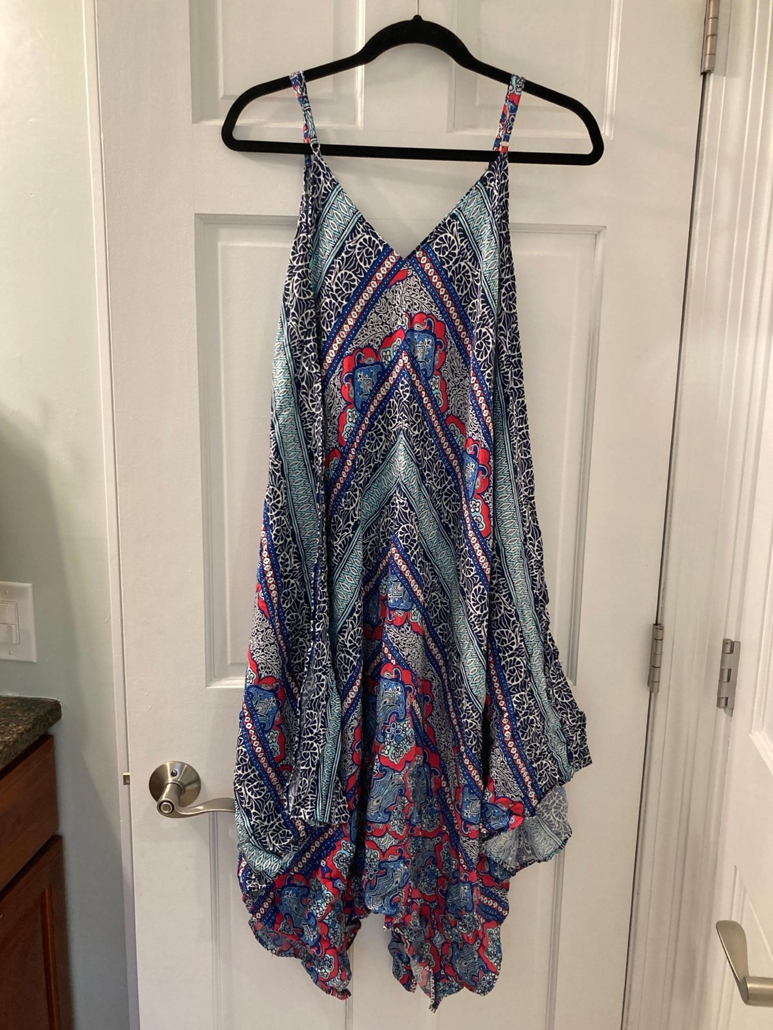 Tommy Bahama Handkerchief dress small
