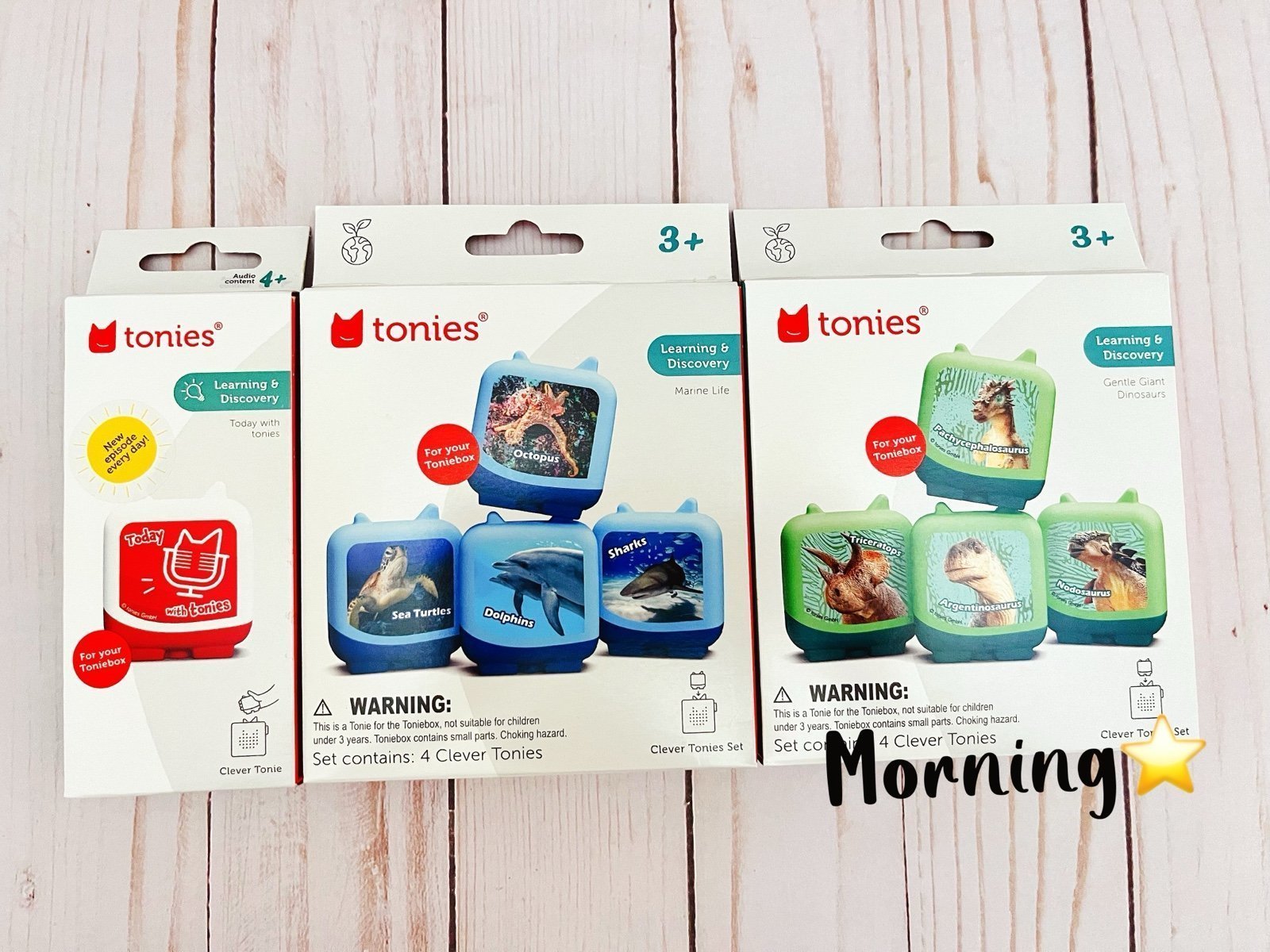 Tonies Clever Tonies: Marine Life, Gentle Giant Dinosaurs, UK Tonies Podcast