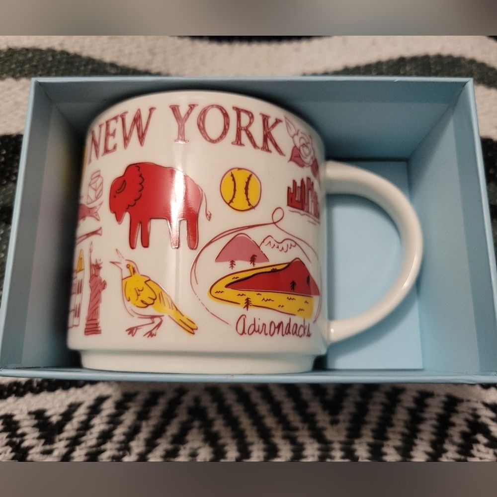 Starbucks Coffee Mug Been There Series New York 2017 Collection 14oz New