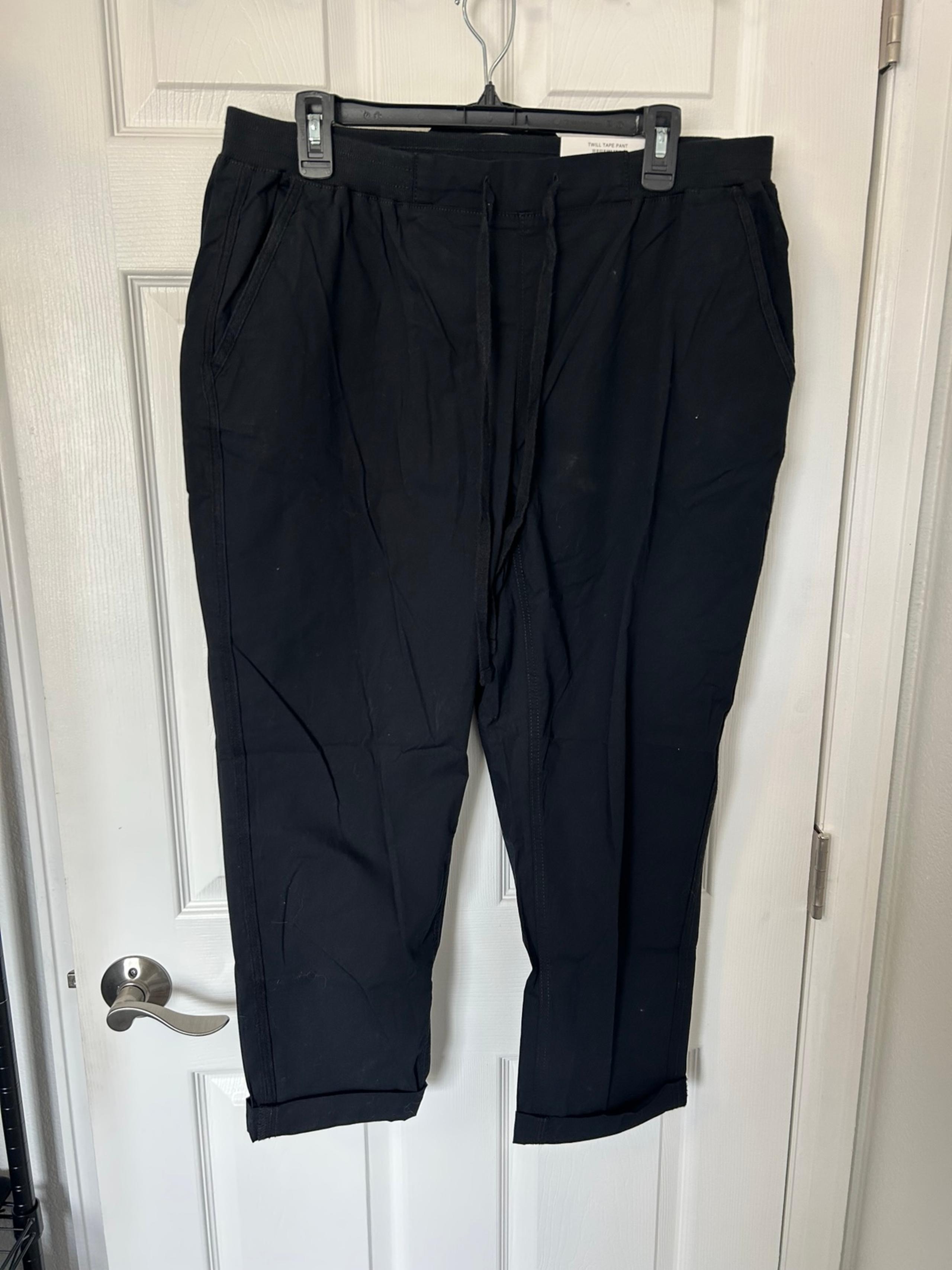 Black casual pants
