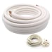 NEW! 25Ft Air Conditioning Copper Tubing Pipe Extension, 1/4 1/2 3/8 PE Thick