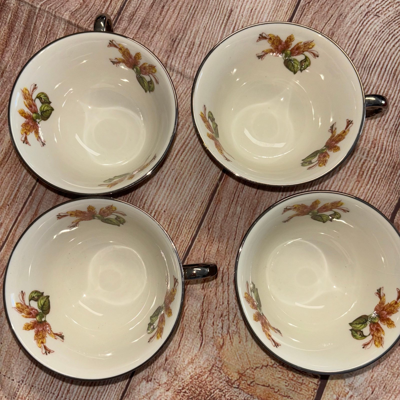 Flint Ridge China Teacups