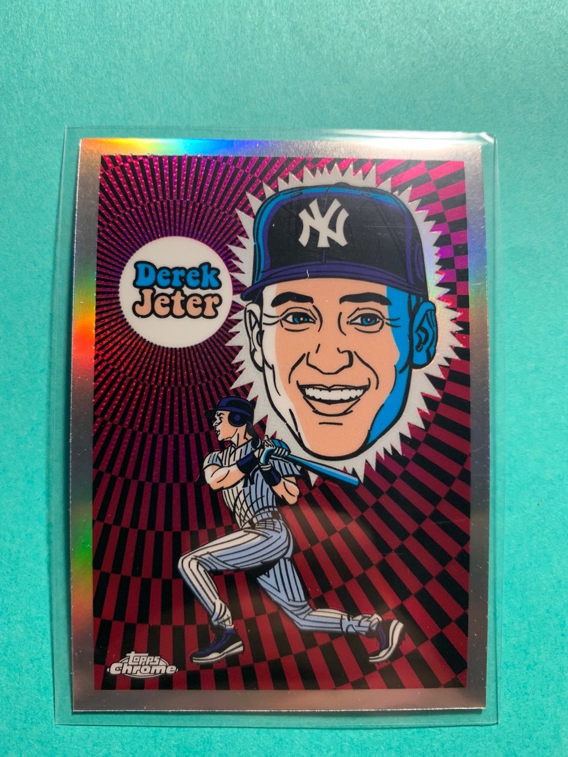 CASE HIT 2023 Topps Chrome Derek Jeter Ultra Violet All-stars Ssp