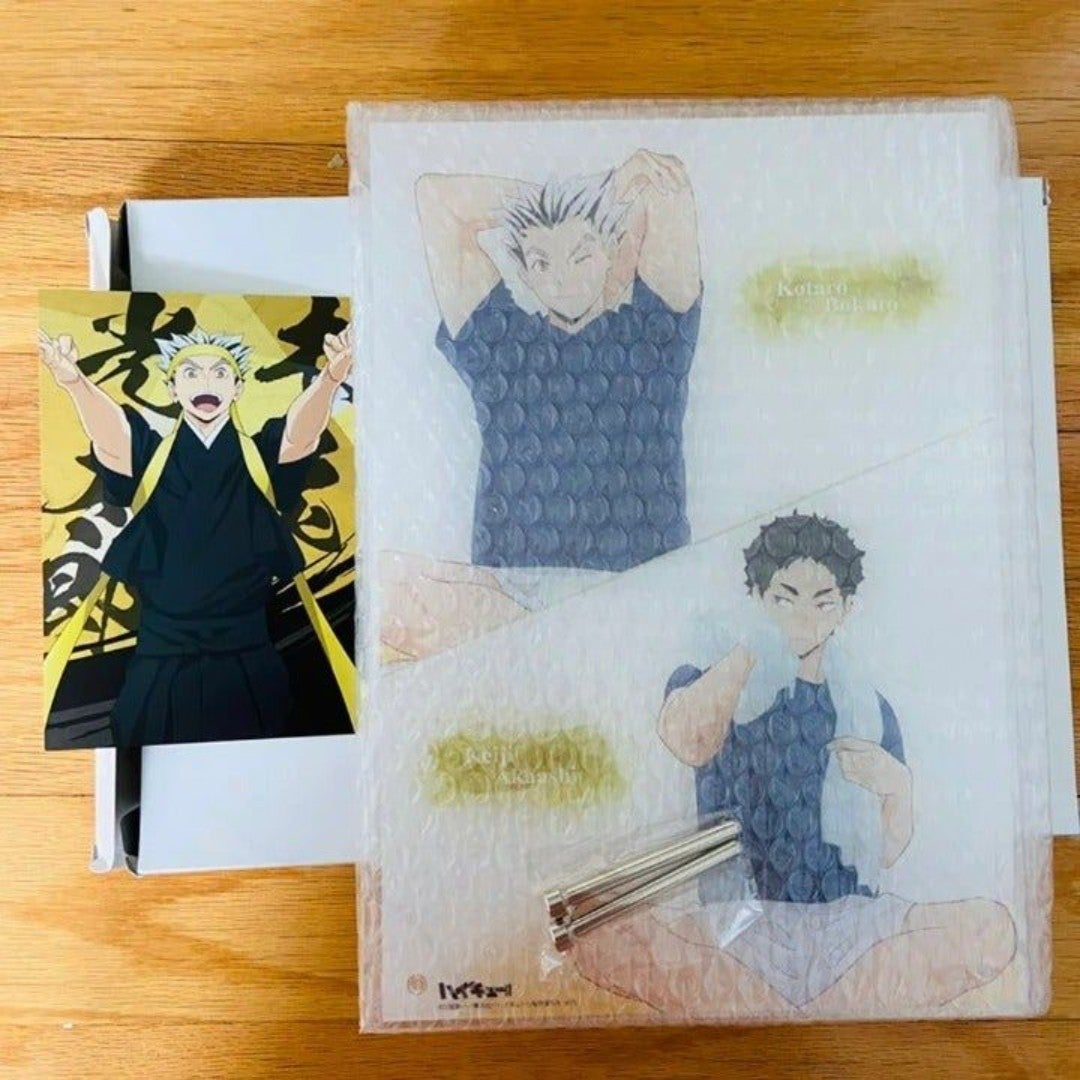 Haikyuu Fukuroudani A4 Acrylic Panel + Card Set