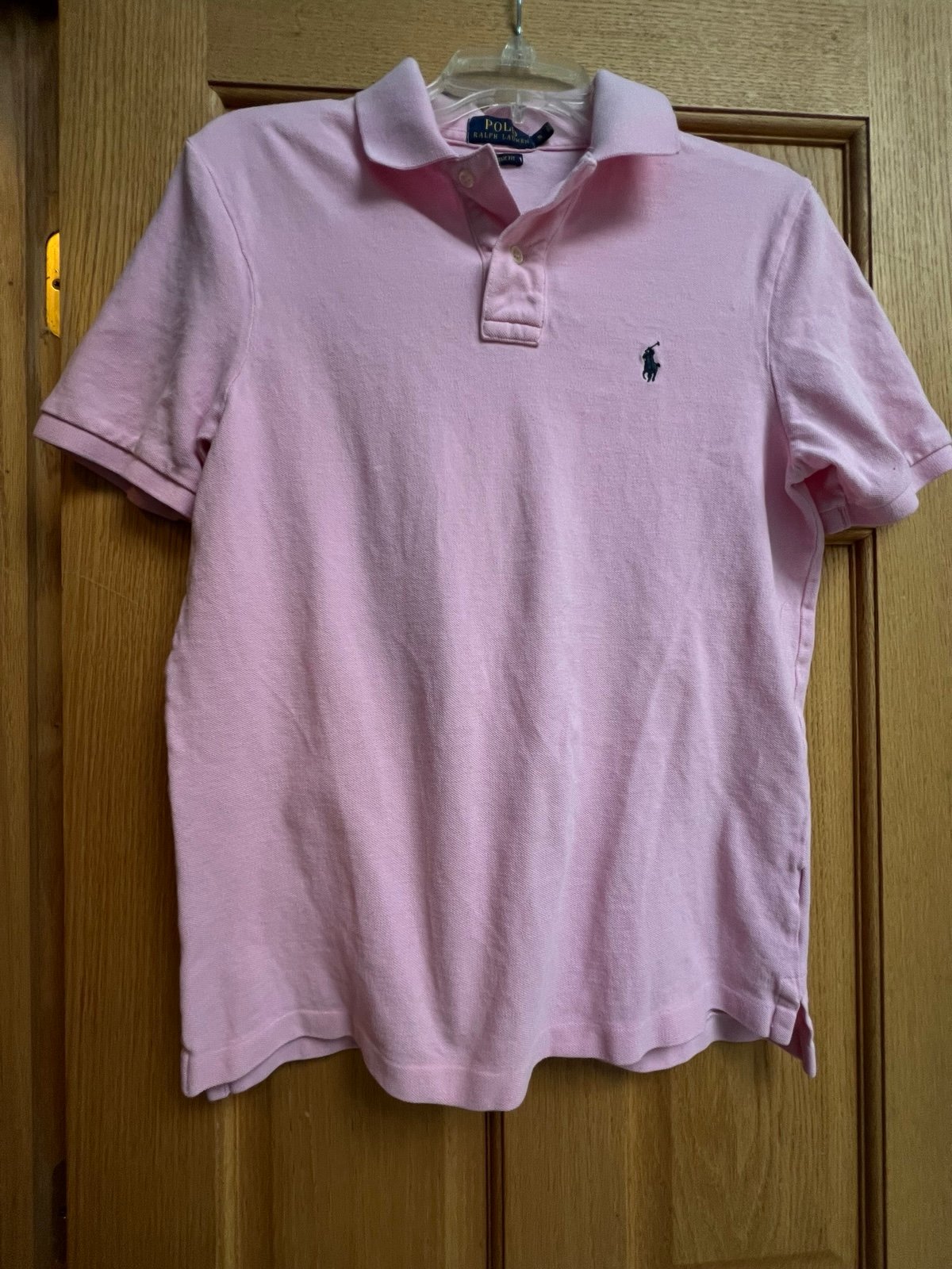 Polo Pink Ralph Lauren's Classic Fit. Small.