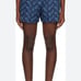 90 Lacoste Mens Logo-Print Swim Shorts