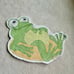 Kids Bathroom Rug Absorbent Frog Bath Mat Floating in Tube Animal Child Carpet