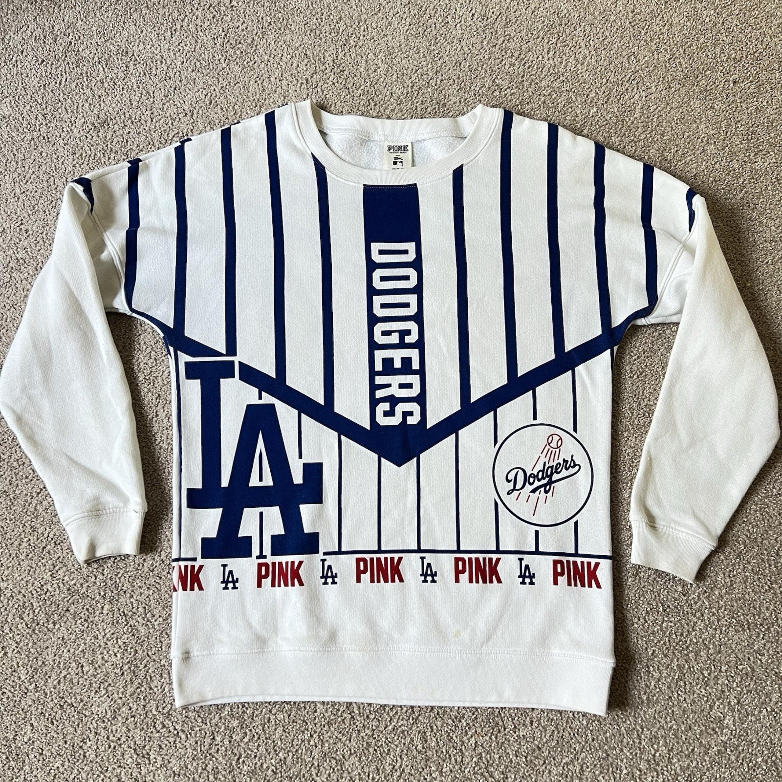 Y2K Victoria’s Secret Pink LA Dodgers Crewneck XS