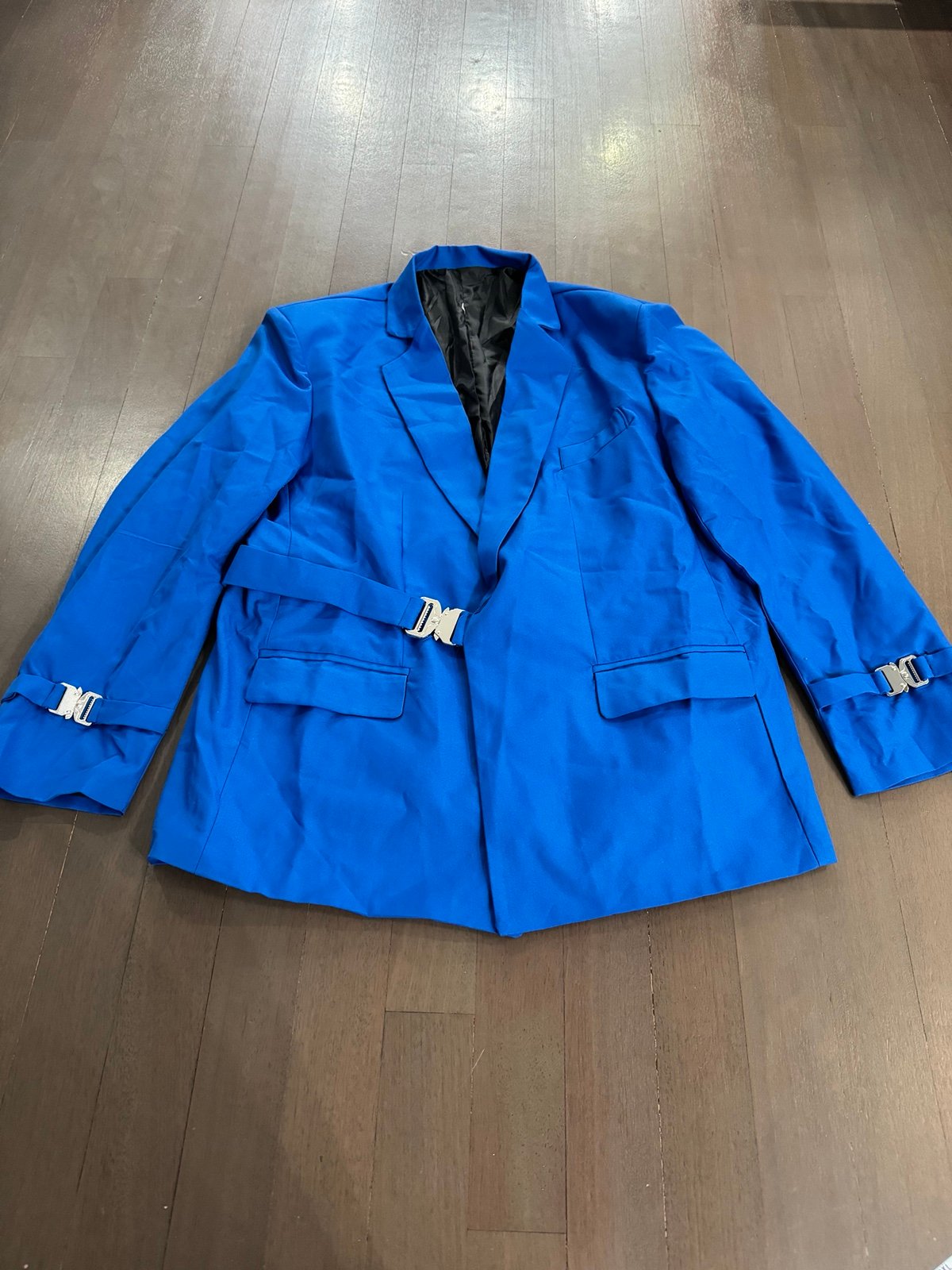 men's 2 piece Suit. Size 2XL, pant's size 40(Blue)