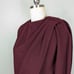 Vintage Anne Klein Wool Blazer Wrap Jacket Classic Neiman Marcus Marron Red M