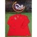 Coogi Polo Shirt Men 4XL Adult Red Yellow Hang Logo Vintage Button Outdoor