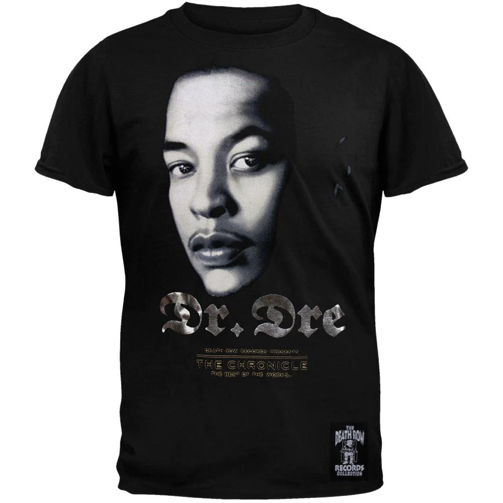 VTG Dr Dre Big Face T-shirt !Rhinestone Eyes! Promo Tall Tee