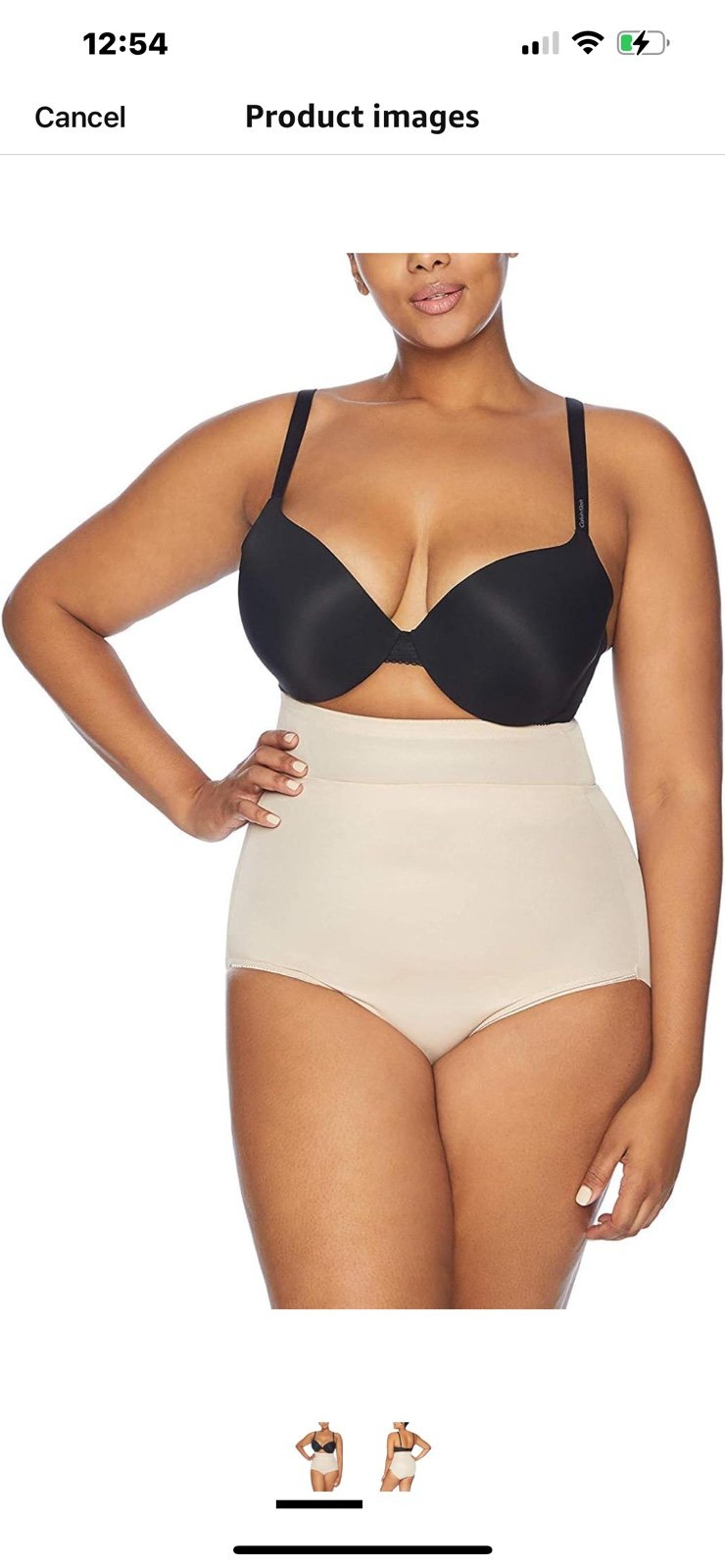 NWT 3XL Naomi and Nicole Unbelievable Comfort Plus Hi Waist Brief Shapewear