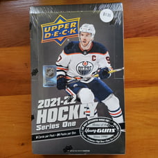 2021-22 NHL Hockey Upper Deck Series 1 HOBBY Box NEW 6 Young Guns