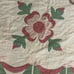 Vintage appliqué quilt