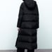 Zara WATER AND WIND PROTECTION LONG DOWN COAT