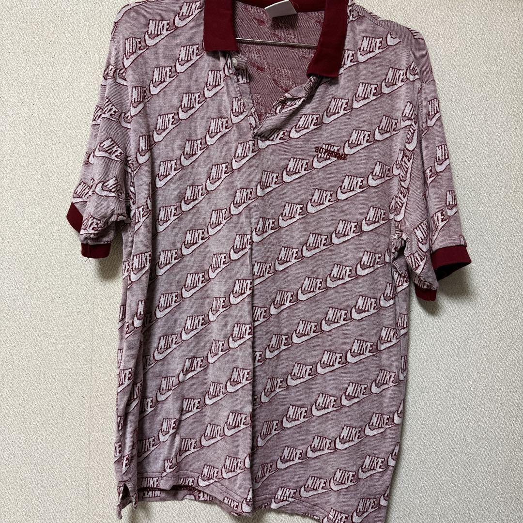 supreme × NIKE Polo Shirt S Size.