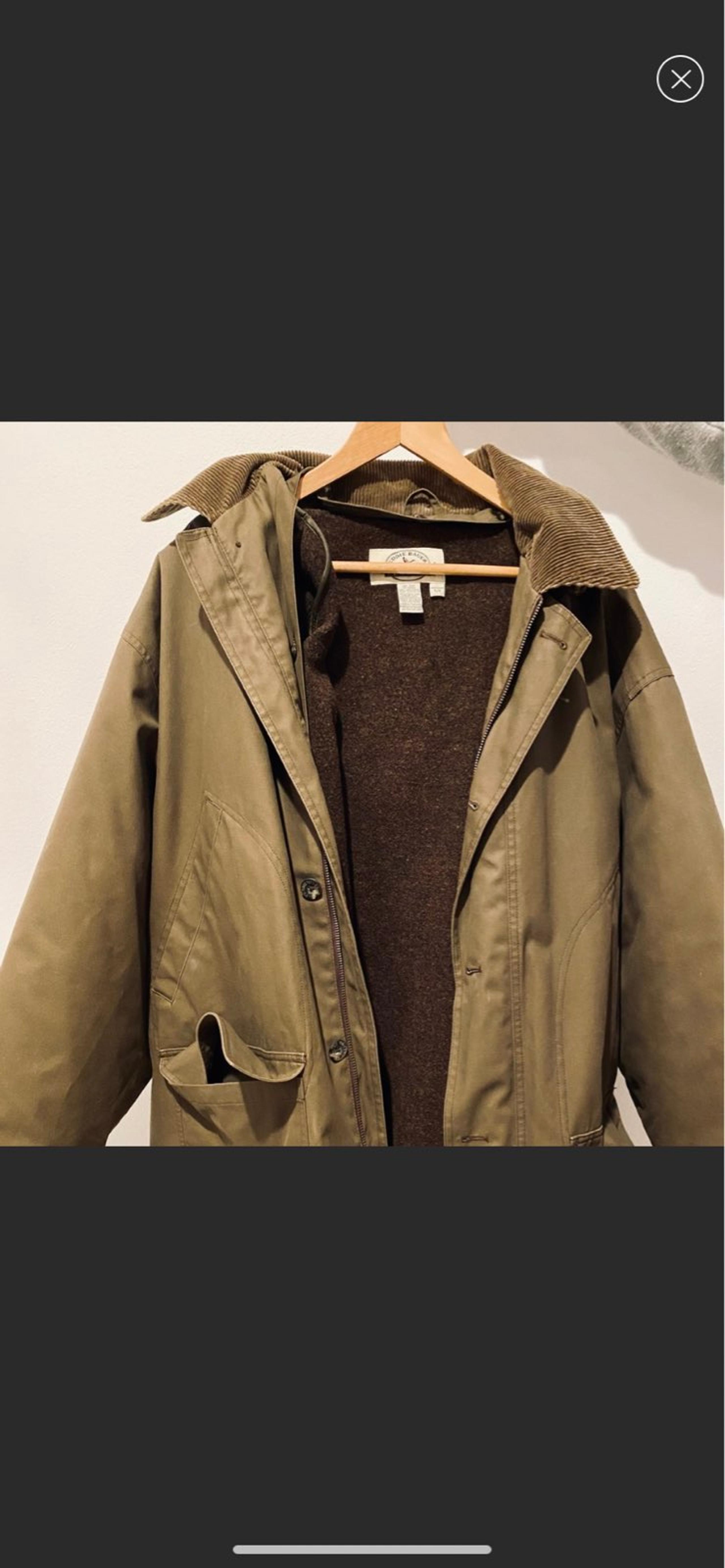 Eddie Bauer Legends trench coat